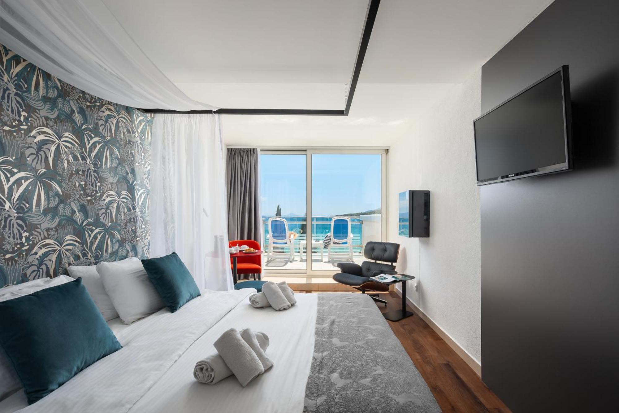 Hotel Mimosa Lido Palace - Maslinica Hotels & Resorts Рабац Экстерьер фото